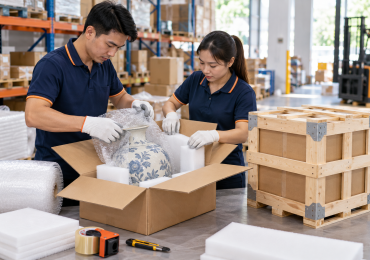 Chính sách đóng gói, gia cố và đóng gỗ