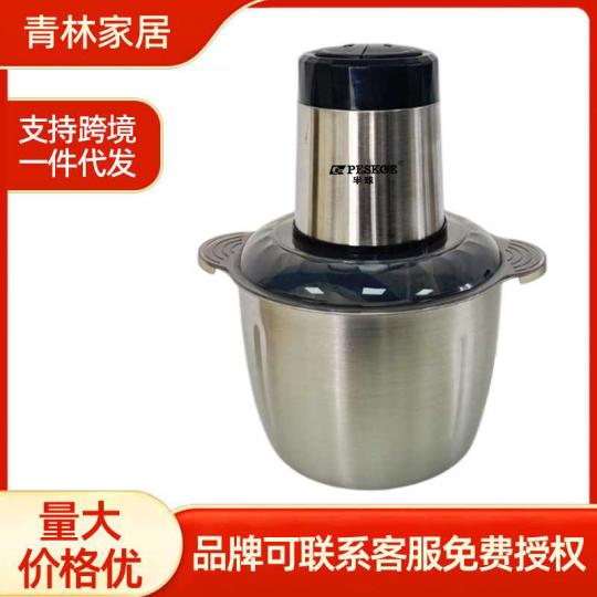 Máy xay thịt bán cầu 3L bằng thép không gỉ